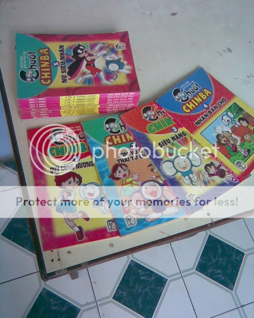 Kho báu truyện tranh sưu tập từ bé đến lớn