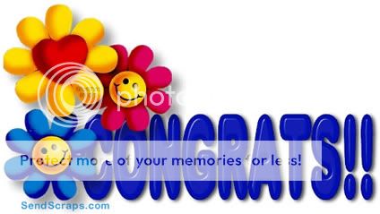 Orkut Scrap - Congratulate: 6