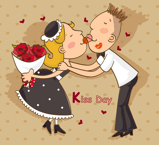 Orkut Scrap - Kiss Day: 3