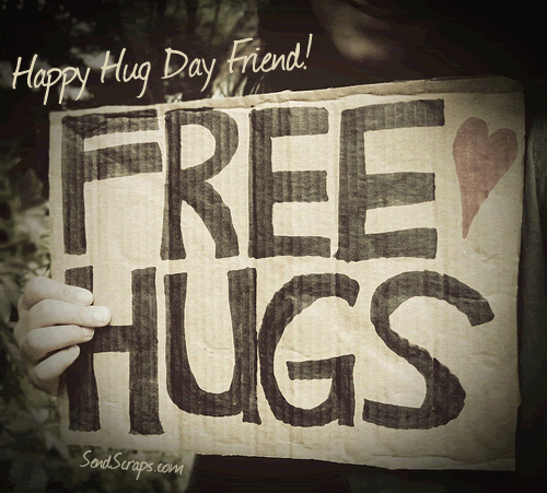 Orkut Scrap - Hug Day: 5