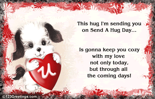Orkut Scrap - Hug Day: 1