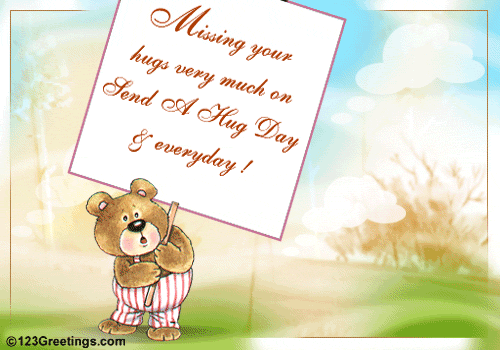 Orkut Scrap - Hug Day: 5