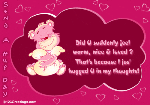 Orkut Scrap - Hug Day: 2