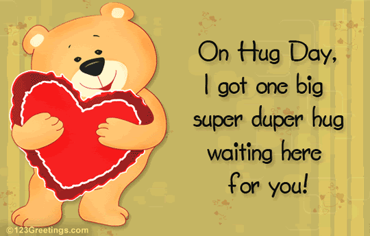 Orkut Scrap - Hug Day: 5