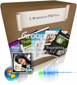 5 PSD Webdesigns Pack (NEW - 16 August 2009)